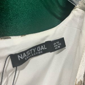 Animal print maxi dress